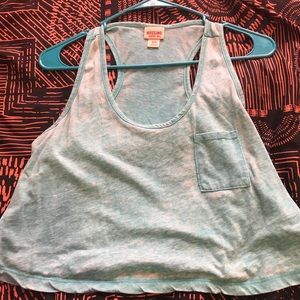 Racerback Tank Top with Pocket